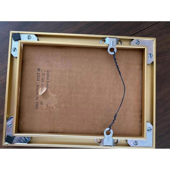 Small Framed Vintage York England Street Scene Print – Petergate & York Minster - Picture 5 of 5